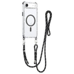 Custodia magnetica antiurto con cordino per iPhone 17 Pro Max