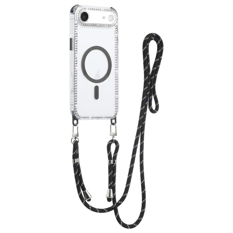 Custodia magnetica antiurto con cordino per iPhone 17 Pro Max