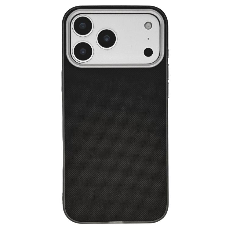 Custodia in ecopelle con texture a griglia per iPhone 17 Pro Max