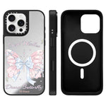 Custodia magnetica con specchio per iPhone 16 Pro Max