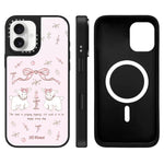 Custodia magnetica con specchio per iPhone 16 Pro Max