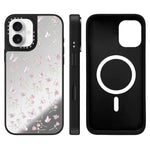 Custodia magnetica con specchio per iPhone 16 Pro Max