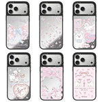 Custodia magnetica con specchio per iPhone 16 Pro Max