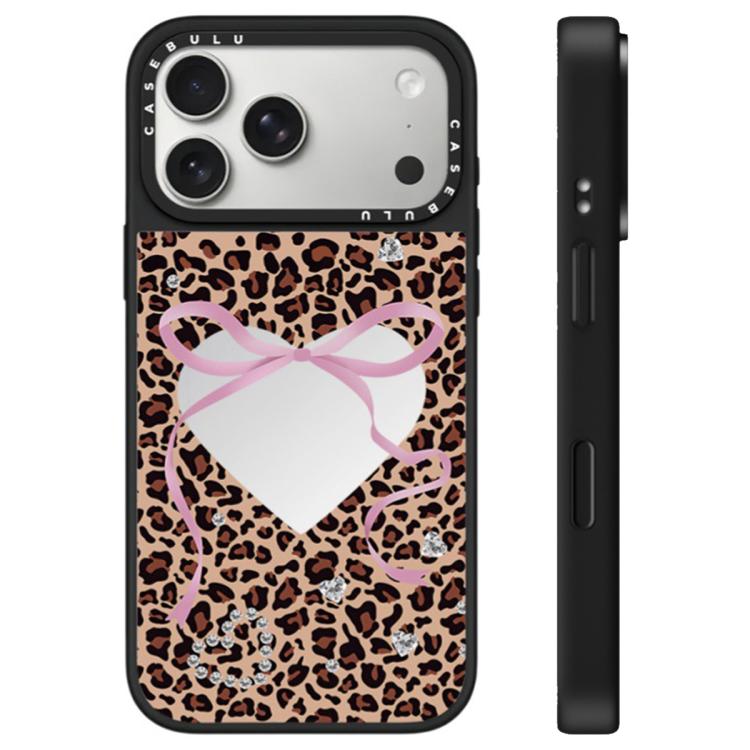 Custodia specchio con pulsante per iPhone 17 Pro Max