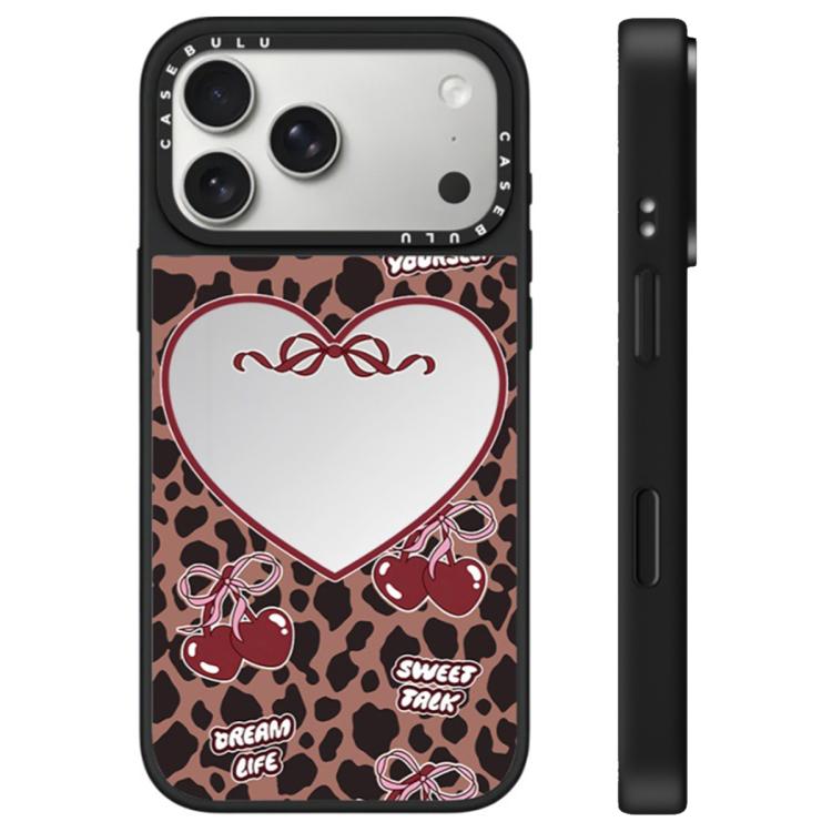 Custodia specchio con pulsante per iPhone 17 Pro Max