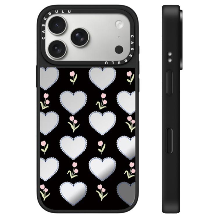 Custodia specchio con pulsante per iPhone 17 Pro Max