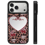 Custodia specchio con pulsante per iPhone 17 Pro Max