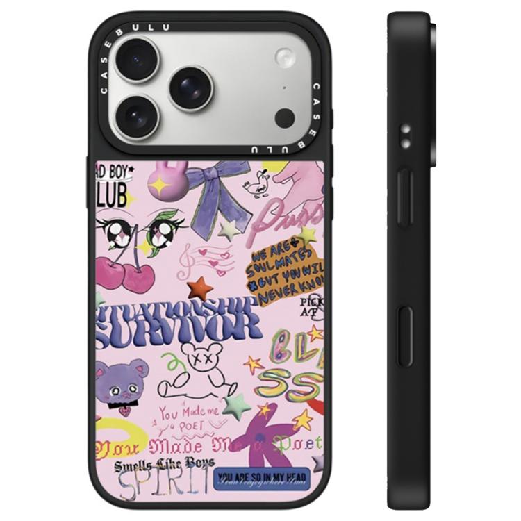 Custodia specchio con pulsante per iPhone 17 Pro Max