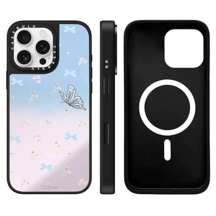 Custodia magnetica specchio per iPhone 16 Pro Max