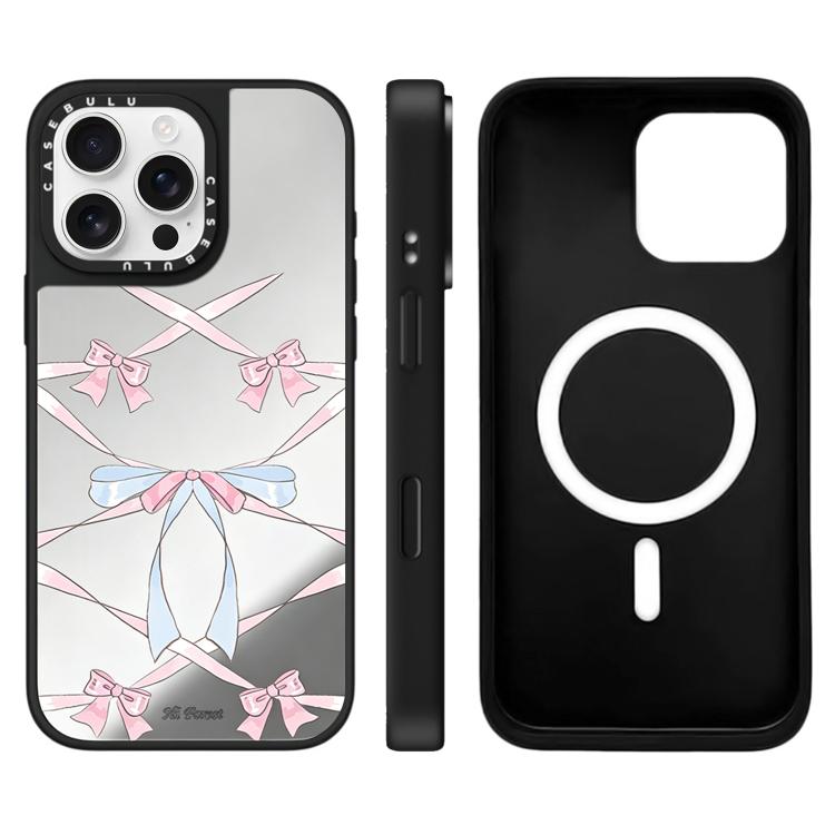 Custodia magnetica specchio per iPhone 16 Pro Max