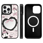 Custodia magnetica specchio per iPhone 16 Pro Max