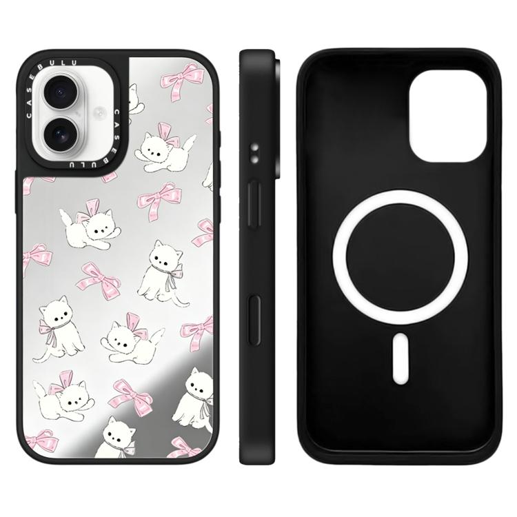 Custodia magnetica specchio per iPhone 16 Pro Max