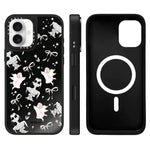 Custodia magnetica specchio per iPhone 16 Pro Max
