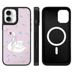 Custodia magnetica specchio per iPhone 16 Pro Max