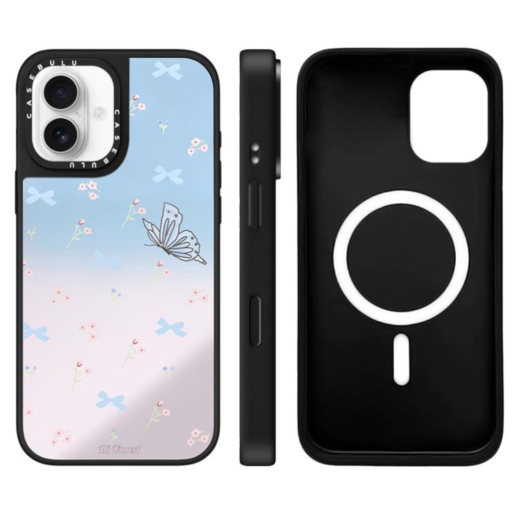 Custodia magnetica specchio per iPhone 16