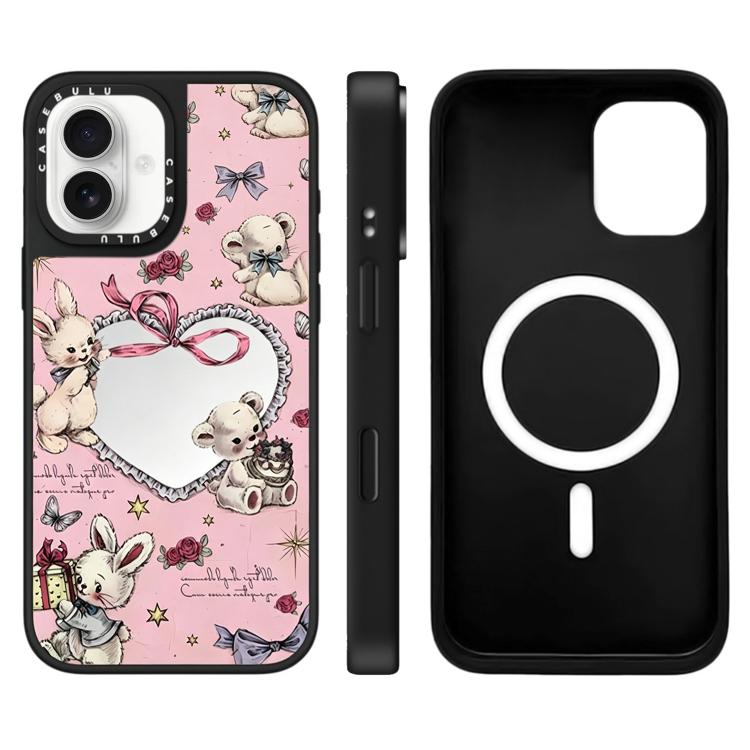 Custodia magnetica specchio per iPhone 16