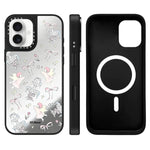 Custodia magnetica specchio per iPhone 16