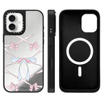 Custodia magnetica specchio per iPhone 16