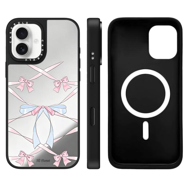 Custodia magnetica specchio per iPhone 16