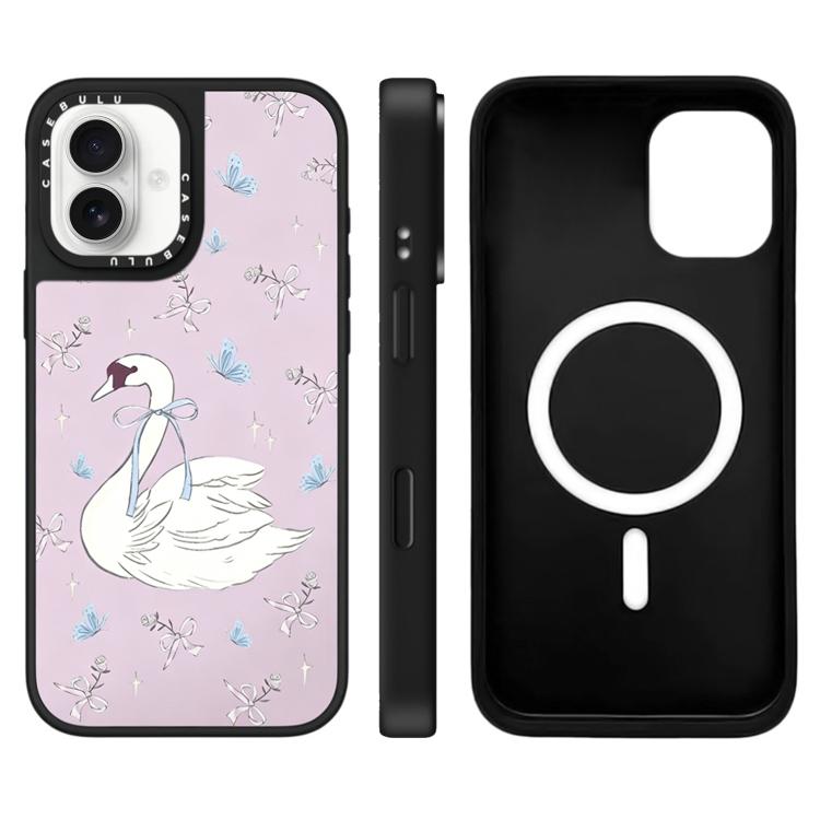 Custodia magnetica specchio per iPhone 16