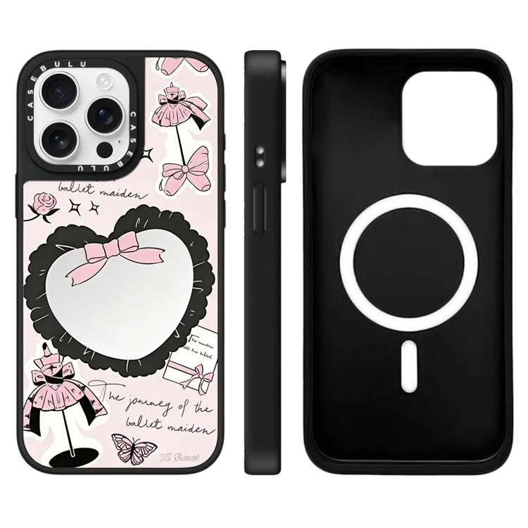 Custodia magnetica specchio per iPhone 16
