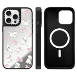 Custodia magnetica specchio per iPhone 16