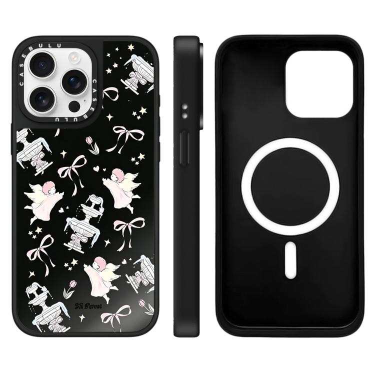 Custodia magnetica specchio per iPhone 16