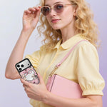 Custodia magnetica specchio per iPhone 16