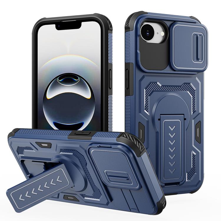 Custodia ibrida PC e TPU con supporto per iPhone 17 e 16