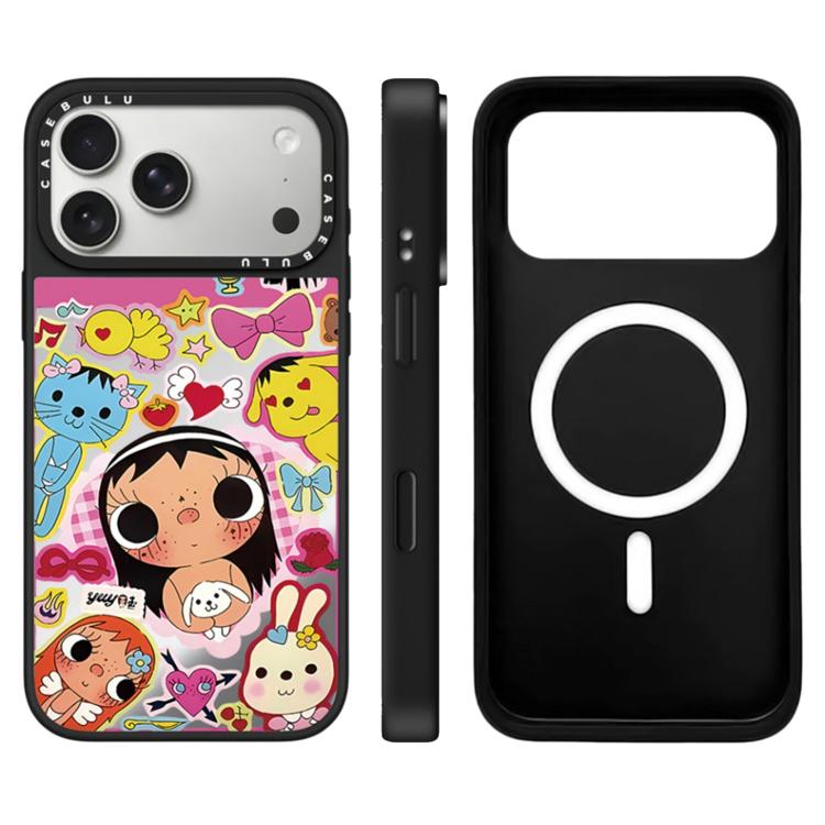 Custodia magnetica con specchio per iPhone 17 Pro Max