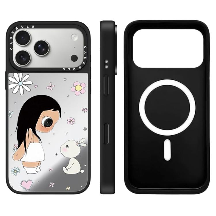 Custodia magnetica con specchio per iPhone 17 Pro Max