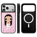 Custodia magnetica con specchio per iPhone 17 Pro Max