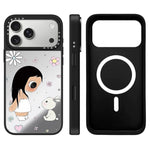 Custodia magnetica con specchio per iPhone 17 Pro Max