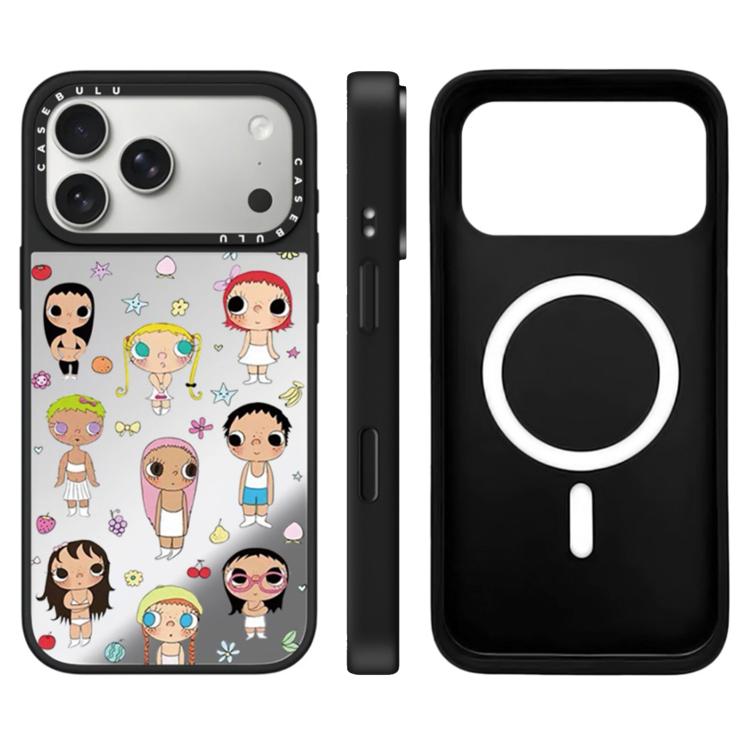 Custodia magnetica con specchio per iPhone 17 Pro Max