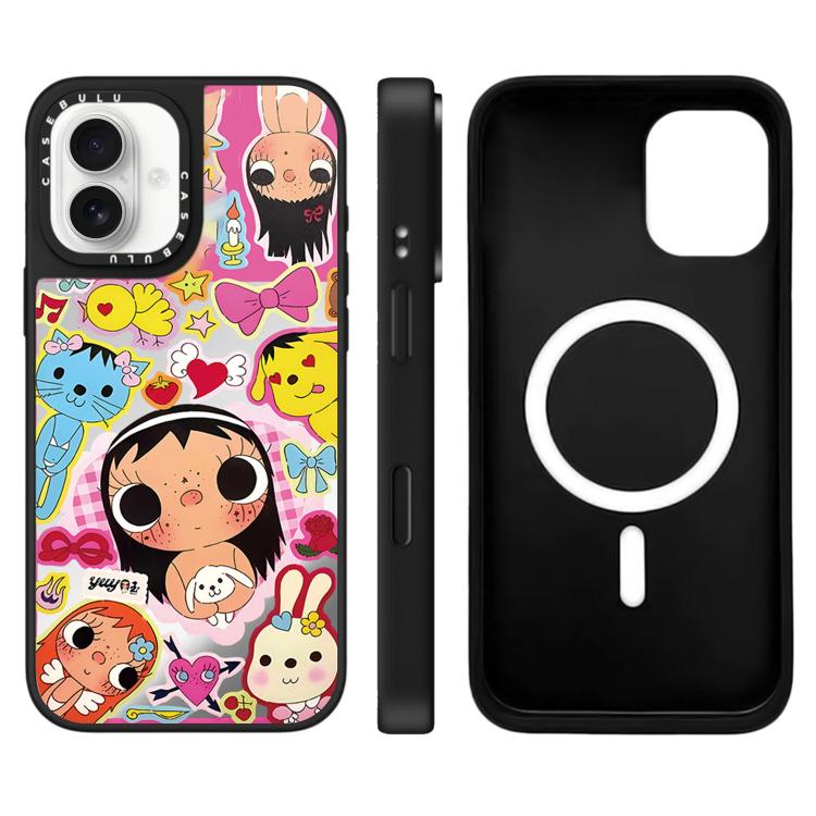 Custodia magnetica con specchio per iPhone 17 Pro Max