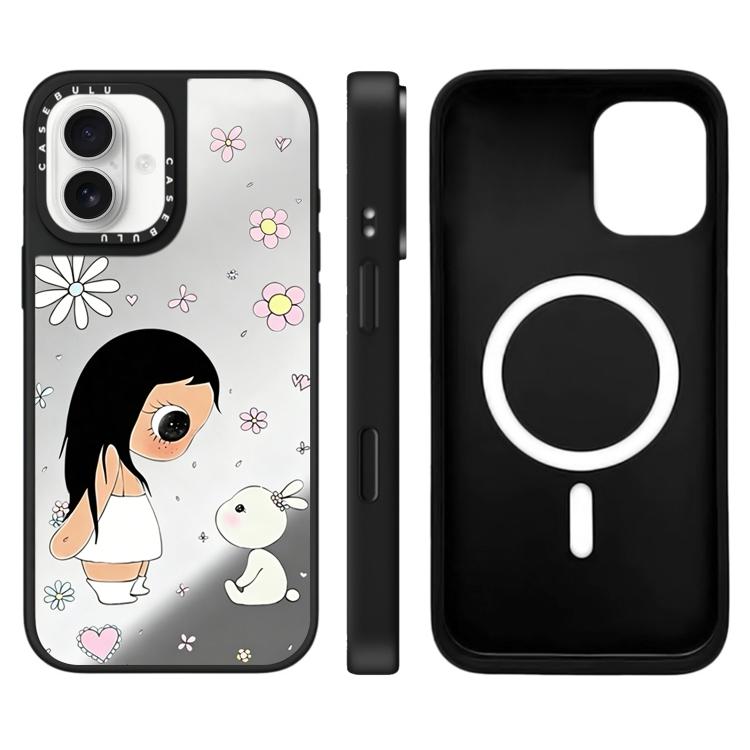 Custodia magnetica con specchio per iPhone 17 Pro Max
