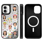 Custodia magnetica con specchio per iPhone 17 Pro Max
