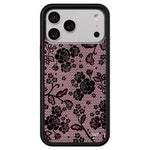 Custodia TPU con motivo WildFlow per iPhone 17 Pro Max