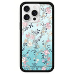 Custodia TPU con motivo WildFlow per iPhone 16 Pro Max