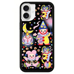 Custodia TPU con motivo WildFlow per iPhone 16 e 15 Pro