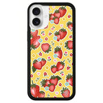 Custodia TPU con motivo WildFlow per iPhone 16 e 15 Pro
