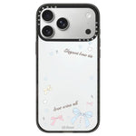 Custodia acrilico trasparente con pulsante per iPhone 17 Pro Max