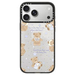 Custodia acrilico trasparente con pulsante per iPhone 17 Pro Max