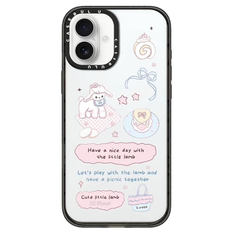 Custodia acrilico trasparente per iPhone 17