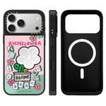 Custodia magnetica con specchio per iPhone 17 Pro Max