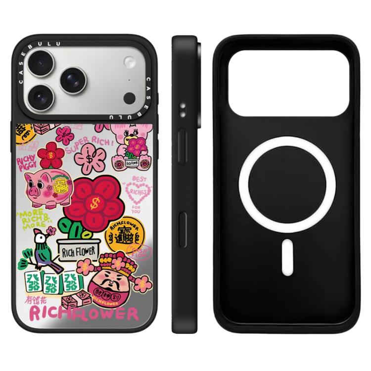Custodia magnetica con specchio per iPhone 17 Pro Max