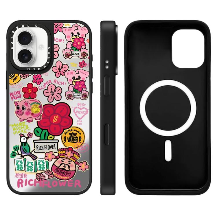 Custodia magnetica con specchio per iPhone 17 Pro Max