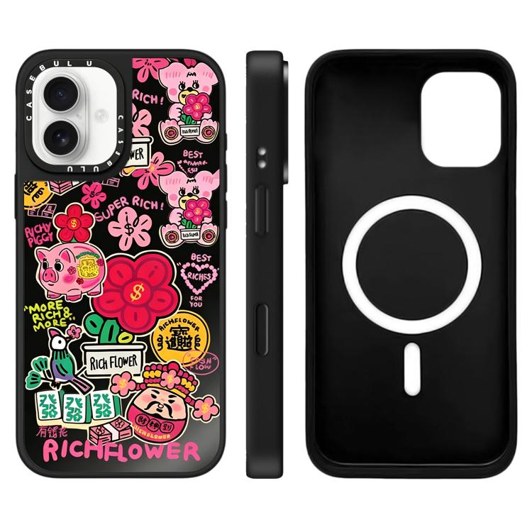 Custodia magnetica con specchio per iPhone 17 Pro Max