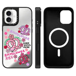 Custodia magnetica con specchio per iPhone 17 Pro Max