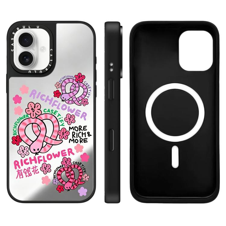 Custodia magnetica con specchio per iPhone 17 Pro Max